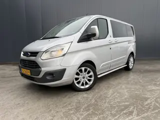 Ford Transit Custom 2.2 TDCI DUBBEL CABINE CHAMPIONS EDITION LEER 2X SD CAMERA NAVI CRUISE ECC