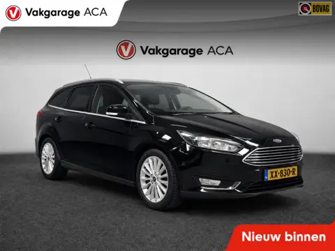 Ford Focus Wagon 1.0 Titanium // NAVI // STUUR&STOELVERWARMING // TREKHAAK // CAMERA&PDC // CRUISE /