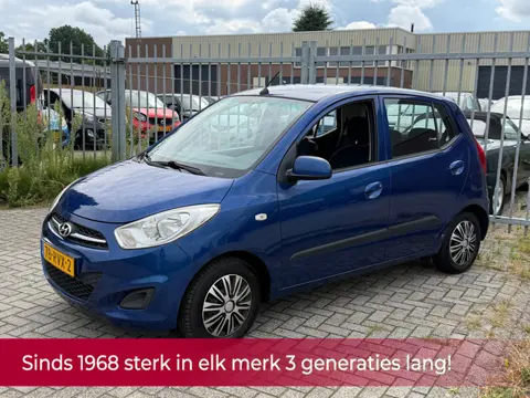 Hyundai I10 1.1 i-Drive 4cilinder NL AUTO NAP! PERFECT ONDERHOUDEN! Elek pakket l AUX l Centraal l Z