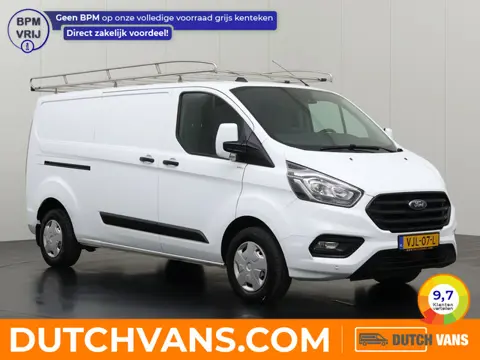 Ford Transit Custom 2.0TDCI 130PK Lang | 2xSchuifdeur | Imperiaal | Trekhaak | Multimedia | Camera |