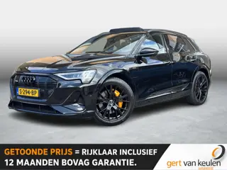 Audi e-tron 55 QUATTRO 408PK S-EDITION 95 kWh PERFORMANCE/LEDER/PANODAK/B&O/NL-AUTO/1E EIG./SOH 91.4