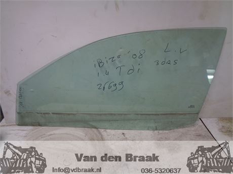 Seat Ibiza 3 deurs 2002-2009 Portierraam links