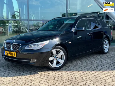 BMW 5-serie Touring 523i Business Line Automaat, Pano, Vol Leder, Nette Staat!