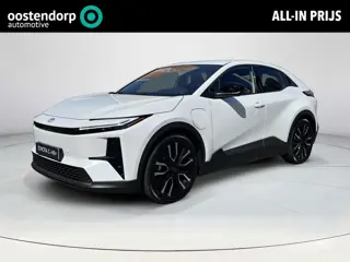 Toyota C-HR+ First Edition 77 kWh | Platinum pearl white | 20 inch LM-velgen | Nieuw uit voorraad le