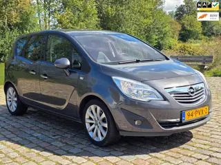 Opel Meriva 1.4 Turbo Cosmo 1e eigenaar dealer onderhouden airco cruis control cv op afs