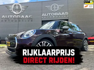 Mini 5-Deurs 1.5 Cooper Chili Automaat +NLAUTO+PANORAMADAK+LEDER+HEAD-UP DISPLAY+FULL LED+18 INCH+ST
