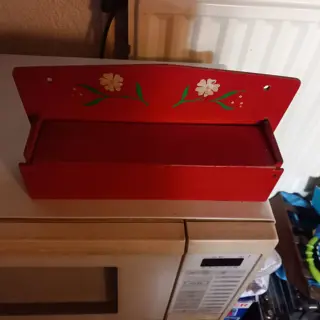 kammenbakje, hout - om op te hangen