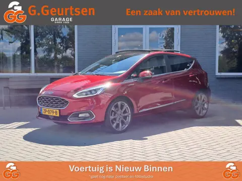 Ford Fiesta 1.0 EcoBoost Vignale Panoramadak, B&O, ACC, Camera, Stoelverwarming, Volleder, Volle uit