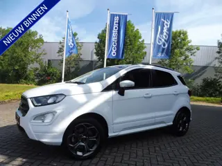 Ford EcoSport 125pk ST-Line Ecc CrC 17i Navi Pdc v+a Nwe.distributie in nieuwstaat