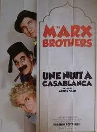 A NIGHT IN CASABLANCA filmposter.