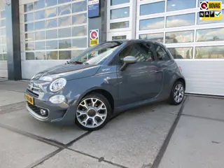 Fiat 500 1.0 Hybrid Sport / Navi / Half Leer / PDC / Pano Dak