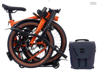 Set Elektrische Brompton G-Line Vouwfietsen Gezocht Gevraagd