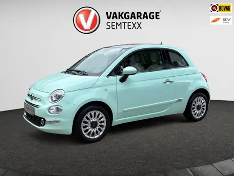Fiat 500 1.2 Lounge | Airco | Cruise | Navi | Parkeersensoren Achter | Panoramadak | IsoFix | Radio/