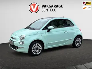 Fiat 500 1.2 Lounge | Airco | Cruise | Navi | Parkeersensoren Achter | Panoramadak | IsoFix | Radio/