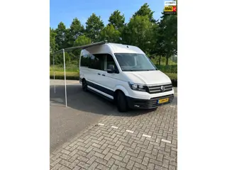 Volkswagen Crafter Camper # 24Mnd. Garantie! # Off Grid, permanent 12Volt & 220Volt aanwezig!