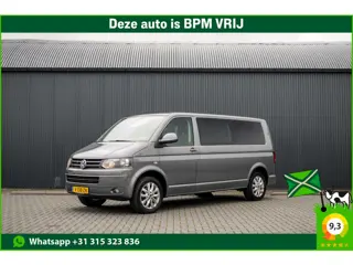 Volkswagen Transporter T5 2.0 TDI L2H1 | Caravelle | Elekt.Schuifdeur | 140 PK | DC 6-Zits | Cruise 