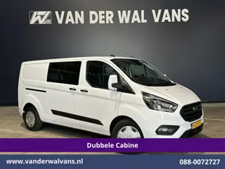 Ford Transit Custom 2.0 TDCI 131pk Automaat L2H1 Dubbele Cabine Euro6 Airco | Xenon | 6-Zits | Camer