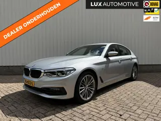 BMW 5-serie 520i High Executive Sport Line Automaat, Leder, Camera, Navi Prof, Display Key, NAP