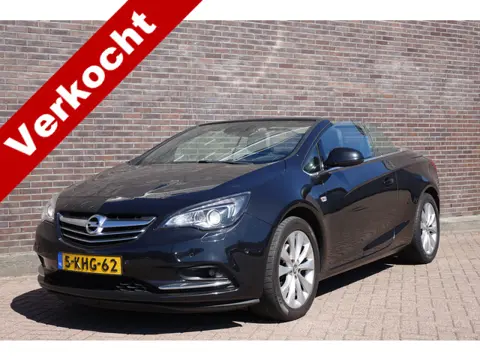 Opel Cascada 1.4 Turbo ecoFLEX Cosmo, zwart metallic, zwart leder, navi, PDC, prachtige auto!