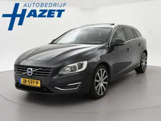 Volvo V60 2.4 D6 TWIN ENGINE SUMMUM EURO 6 + SCHUIFDAK | TREKHAAK | SPORTSTOELEN | 18 INCH LMV