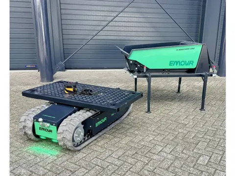 Emovr Track Carrier met hoogkiep-dumper