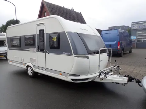 Hobby 460 LU 2018 met enekel bedden en mover