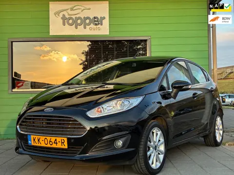 Ford Fiesta 1.0 EcoBoost Titanium|1e Eigenaar|Navigatie|CruiseControl|PDC|Climatronic|Nieuwe APK|NAP