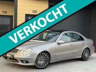 Mercedes-Benz E-klasse 500 Elegance - Automaat - Dubbel Pano - AMG - 19'' - Trekhaak - Sportuitlaat