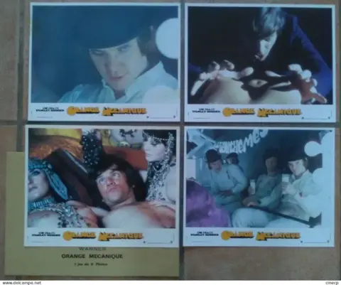 A CLOCKWORK ORANGE lobbycard set.