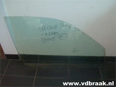 Seat Ibiza 5 deurs 1993-2002 Portierraam rechts voor