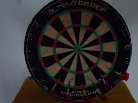 Te koop dartboard