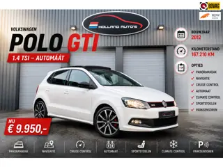 Volkswagen Polo 1.4 TSI GTI, Pano, Navi, Cruise, Automaat