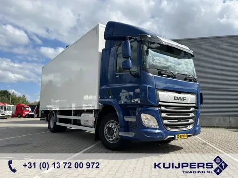 DAF CF 260 FA / 18 Ton / 55 dkm ! / Box 7 mtr / Laadklep / APK 03-27