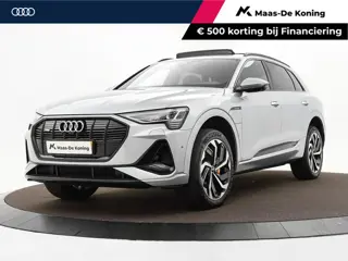 Audi E-tron 55 300kW/408PK S Line 95Kwh · SOH 94,6% · Panoramadak · Leder/Alcantara · 360°Camera + P
