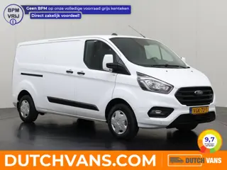Ford Transit Custom 2.0TDCI Lang Achterdeuren | Multimedia | Camera | 3-Zits | Airco | Trekhaak