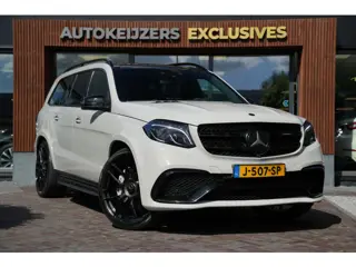 Mercedes-Benz GLS AMG 63 4MATIC Panoramadak 7 persoons Adapt. Cruise Entertainment Stoelvent. Carbon
