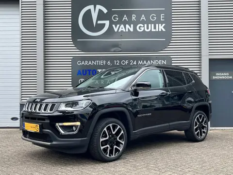 Jeep COMPASS 1.4 170PK Limited 4x4 Automaat Panoramadak,Navi,Clima,Cruise,Camera,KeylessEntry+Go,Led