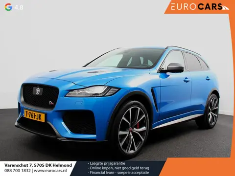 Jaguar F-PACE 5.0 V8 AWD SVR 551 pk Panorama dak Meridian sound Premium Pack Light Pack ACC Leder AD