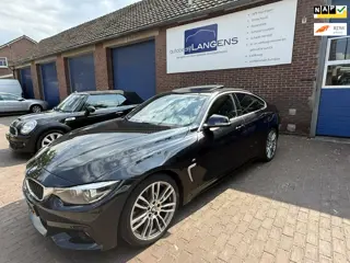 BMW 4-serie Gran Coupé 420i High Executive M- Pakket , Leder, Navi, Stuur en stoelverw. Electr. Acht