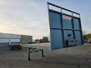 Lintrailers LSPU 18-27 / EXTENDIBLE TRAILER 21.20 MTR /STEERING AXLE / good sliding.