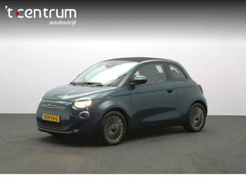Fiat 500E Cabrio Icon 42 kWh 119 PK, 100 % SOH, Carplay, Memory, Cruise Control