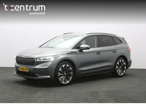 Škoda Enyaq iV 60 180 PK, Leder, 91 % SOH, Adap. Cruise Control, Stoelverwarming, Stuurverwarming
