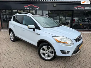 Ford Kuga 2.5 20V Titanium|200pk|leder|automaat|CarPlay|volledige onderhoudshistorie