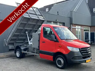 Mercedes-Benz Sprinter 514 2.2 CDI Kipper Airco Trekhaak 3500kg trekgewicht Telefoonverbinding 3-Per