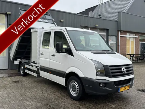 Volkswagen Crafter 2.0 TDI Maxi Kipper 3500kg trekgewicht Euro 6 Airco Cruise controle 6-Persoons Te