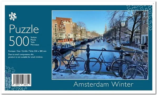 Amsterdam Winter - Bears Publishing - 500 Stukjes