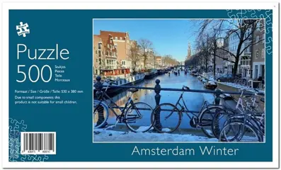 Amsterdam Winter - Bears Publishing - 500 Stukjes