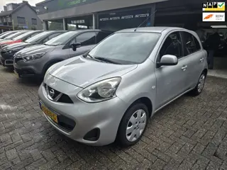 Nissan Micra 1.2 Acenta | 1E EIGENAAR | 3/6 OF 12MND GARANTIE | AIRCO | NIEUWE APK | LAGE KM |