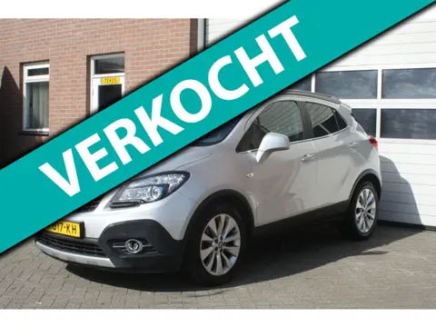 Opel Mokka 1.4 T Cosmo Automaat, Garantie, clima.camera. Trekhaak, Half Lederen Bekleding, Navigatie