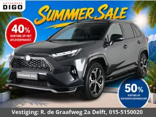 Toyota RAV4 2.5 Plug-in Hybrid AWD Bi-Tone Plus | 1500 KG trekgewicht | JBL Audio | Schuif-/Kantelda